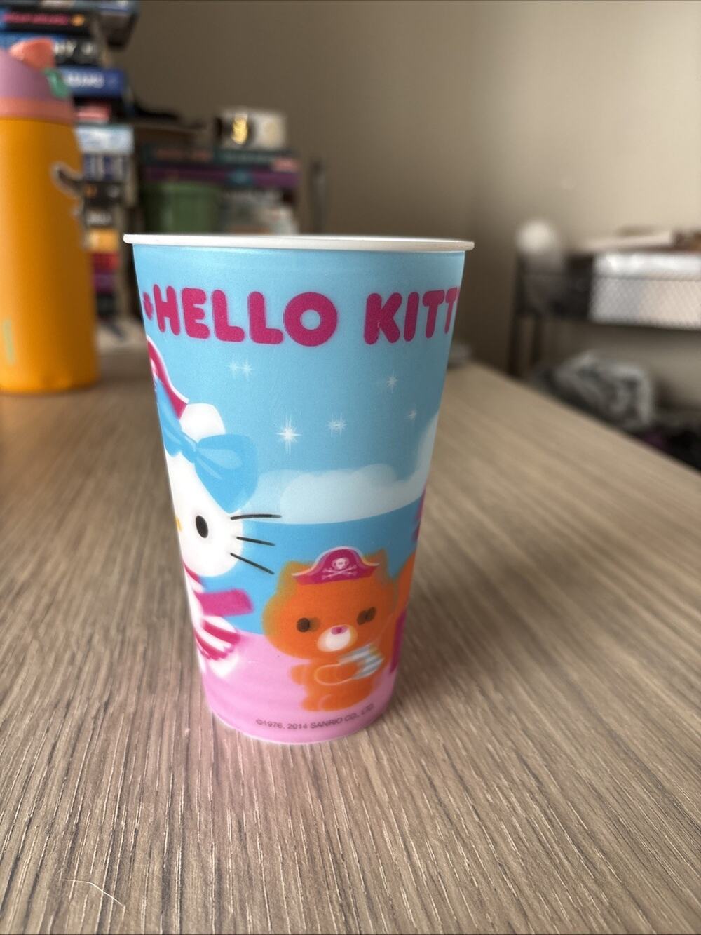 Hello Kitty Pirate Plastic Tumbler Cup Zak Designs 2014 Sanrio BPA Free